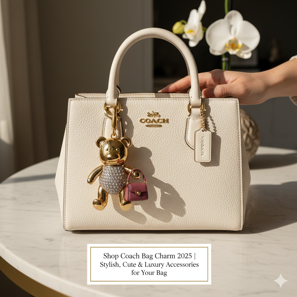 Shop Coach Bag Charm 2025 | Stylish, Cute & Luxury Accessories for Your Bag