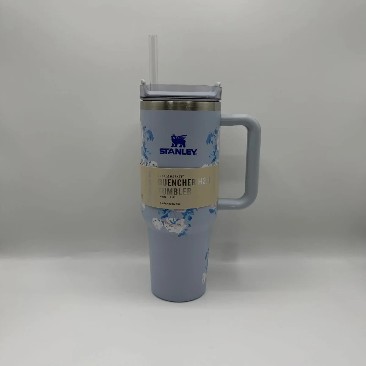 Travel Mug with Handle & Straw Thermal Cup for Hot - Cold Drinks - Image 2