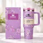 Travel Mug with Handle & Straw Thermal Cup for Hot - Cold Drinks - Image 4