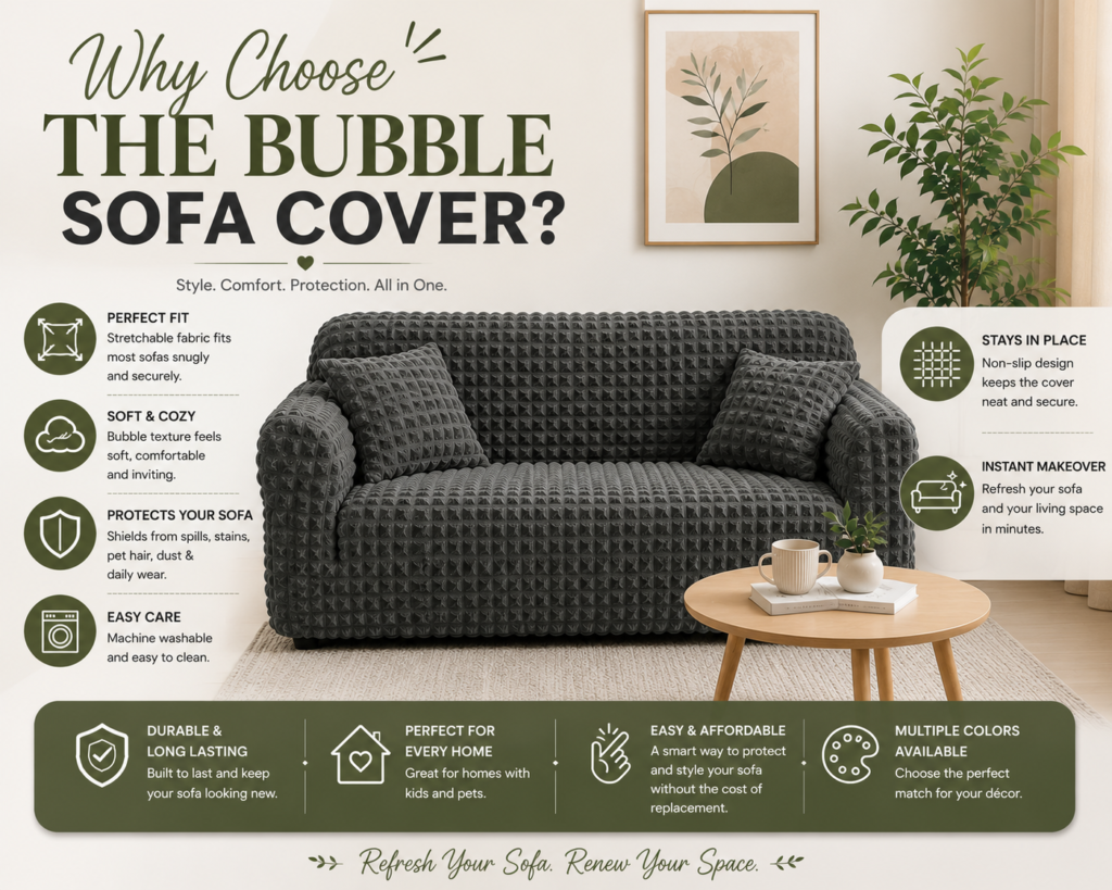 Why Choose the Bubble Sofa Cover? 